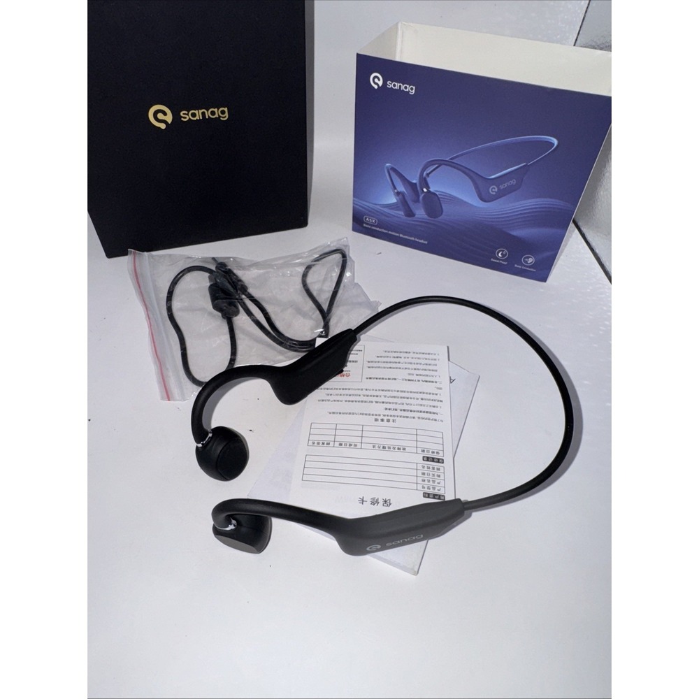 Sanag A5X True Bone Conduction Earphone Open Ear Wireless Sport Headphones High - Picture 6 of 6
